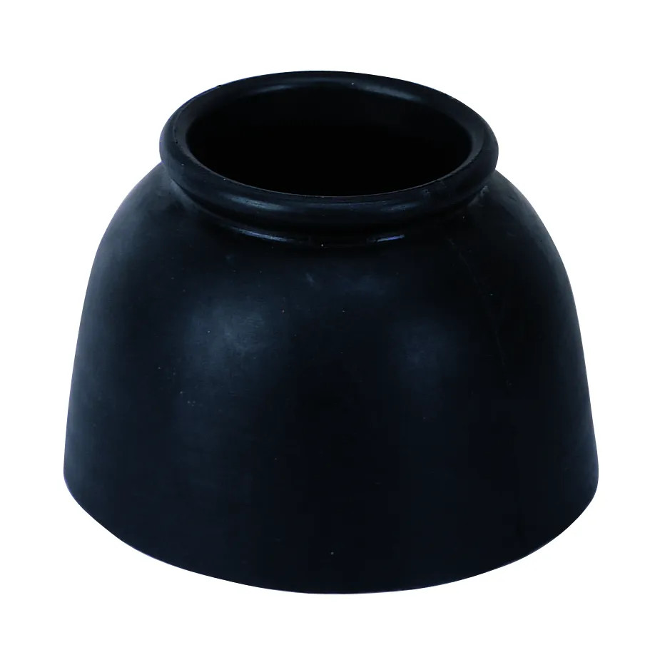 Weaver Leather Heavy Duty Rubber Pull-On Bell Boots with Rolled Top - Durable