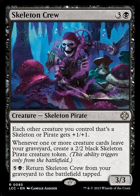 Skeleton Crew 85 R Normal LCC MTG NM