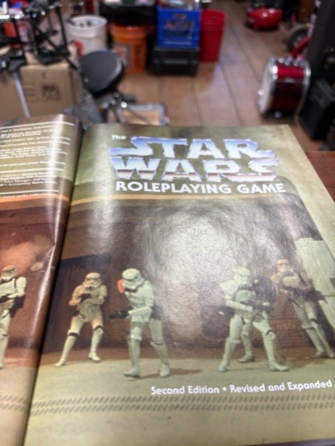 Star Wars D6 Second Edition Revised & Expanded Core Rulebook HC WEG RPG