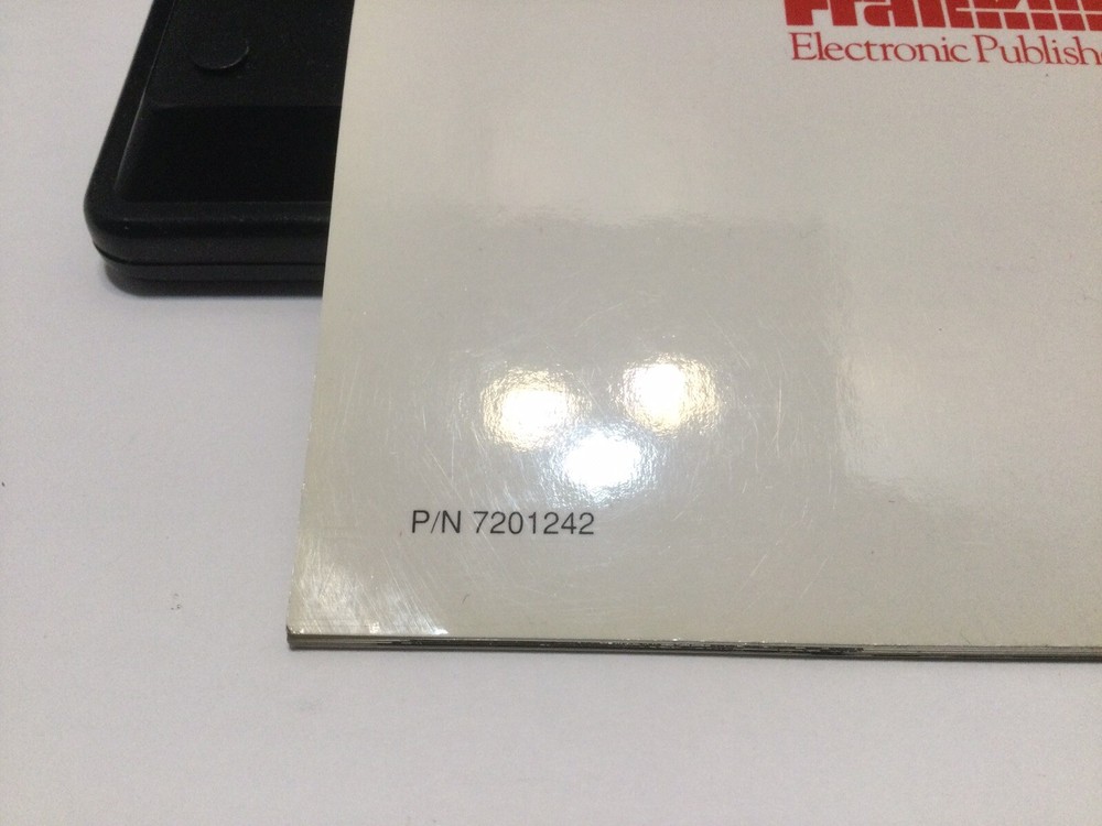 Franklin Language Master LM4000 Talking Pronouncing Dictionary Thesaurus Tested