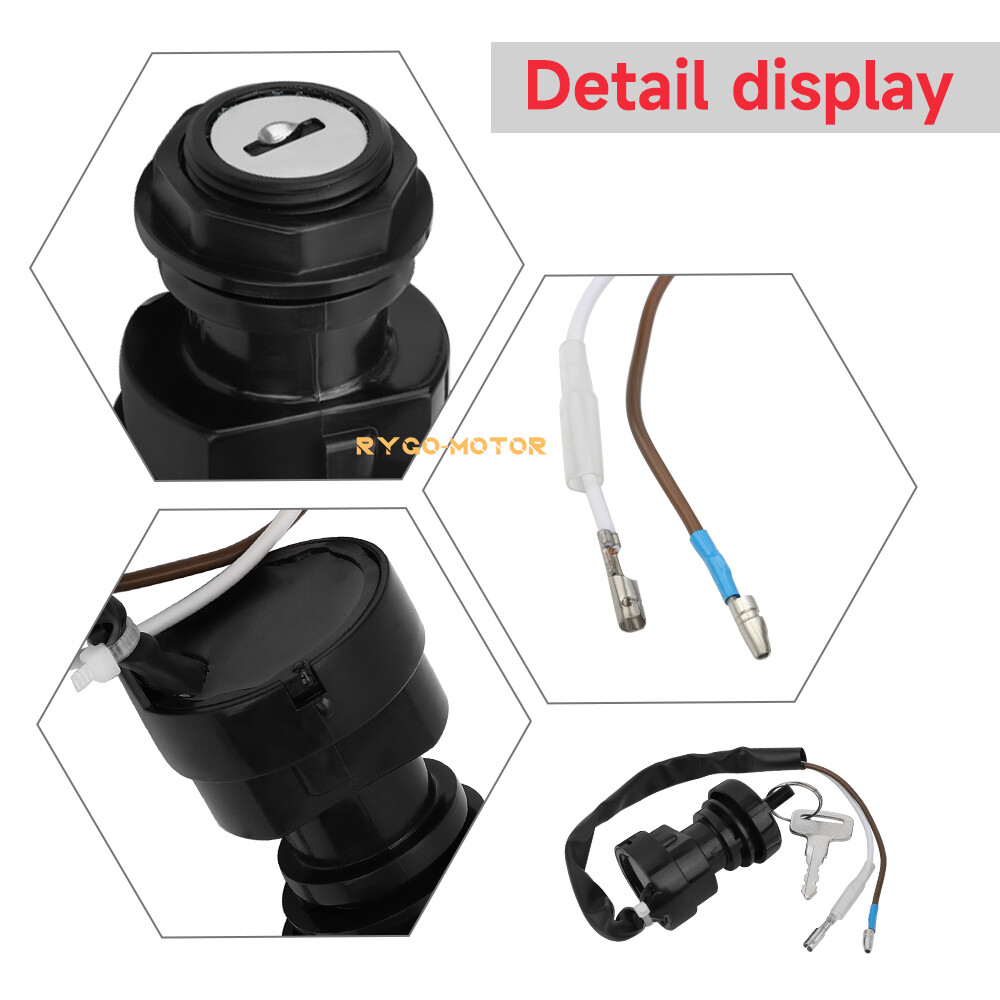 Ignition Switch Key for Yamaha Blaster 200 YFS200 1988 1989 1990 2001 2002-2006