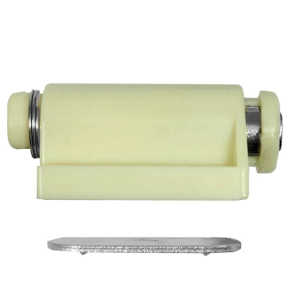 White Touch Latch Cabinet Latch (25-Pack)