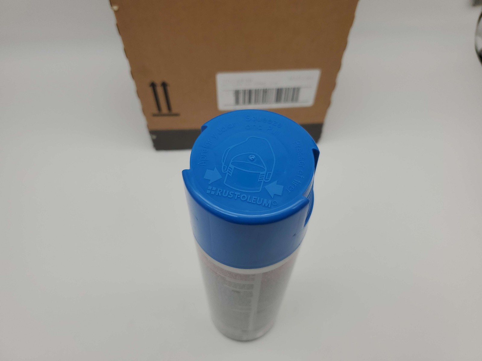 Rust-Oleum Gloss Safety Blue Enamel Spray Paint 15 Oz Pack of 6 Aerosol Cans