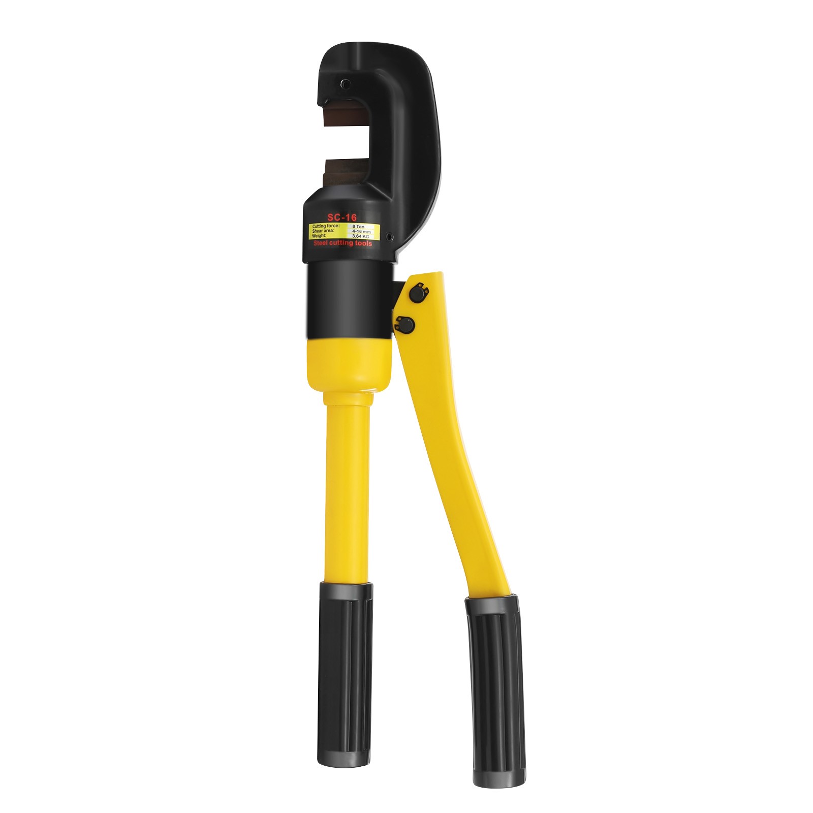 8T Rebar Cutter Portable Electric Hydraulic 4mm-16mm Cutter W/ 1 Allen Wrench