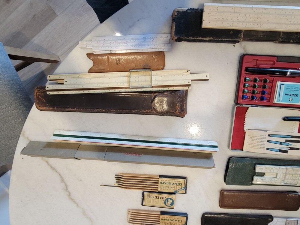 Vintage Arquitectual Drawing Instruments Set