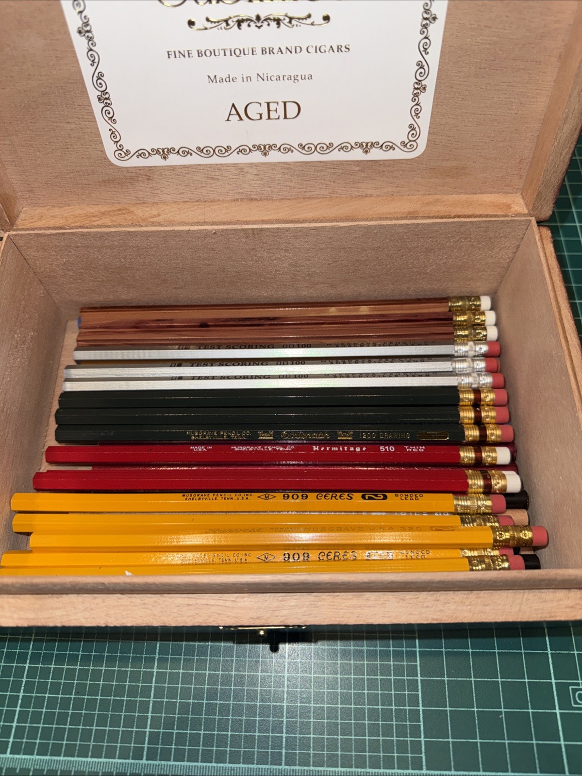 Musgrave  Pencil Co - VTG Collectors Lot Of 12 Series Of 3, 36 Pencils Total!