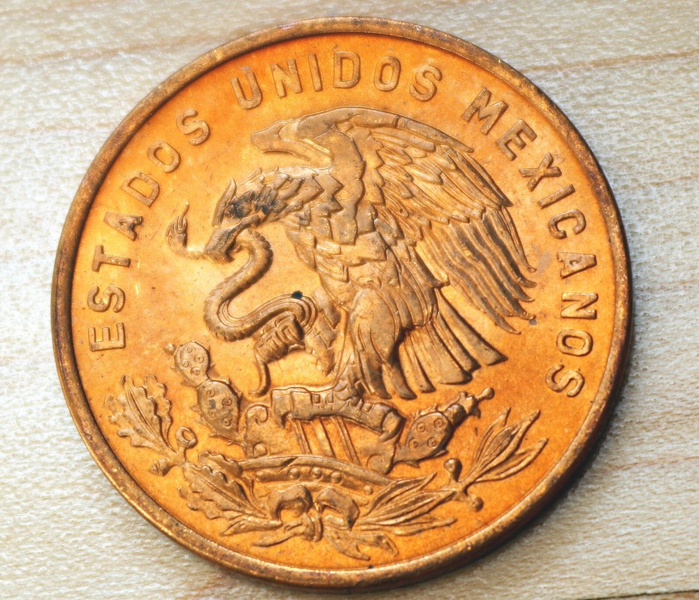 1970 Mexico 20 Centavos Unc.