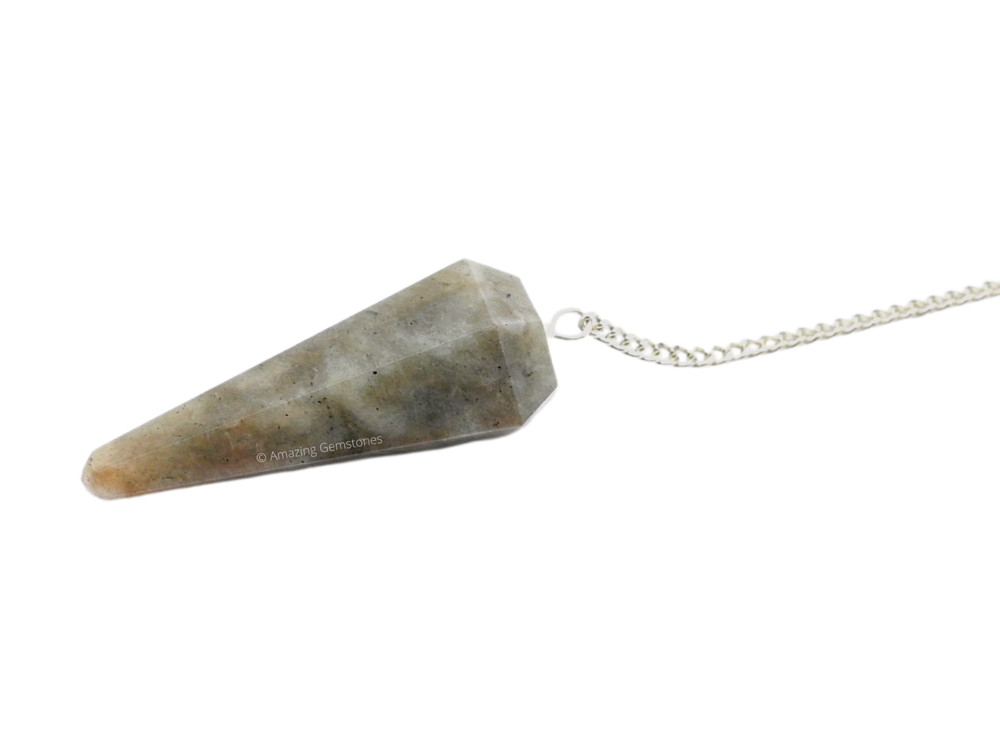 Chrysoberyl Cat Eye Dowsing Crystal Pendulum