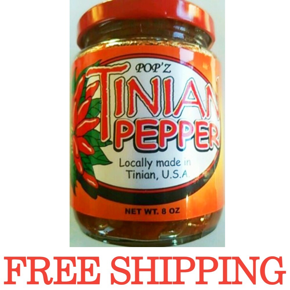 Tinian Hot Pepper Paste DONNE POP'z 8oz