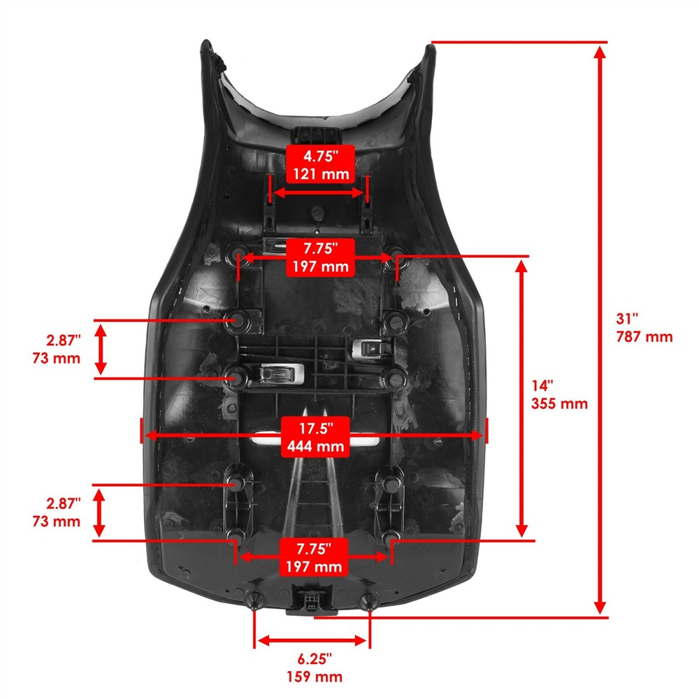 Complete Seat For CanAm Outlander 1000 EFI 2018