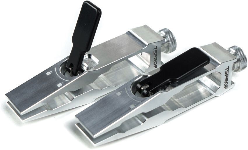 TSPROF Quick Clamps Black For Most Knives Blade-Locking Lever Quick-Release