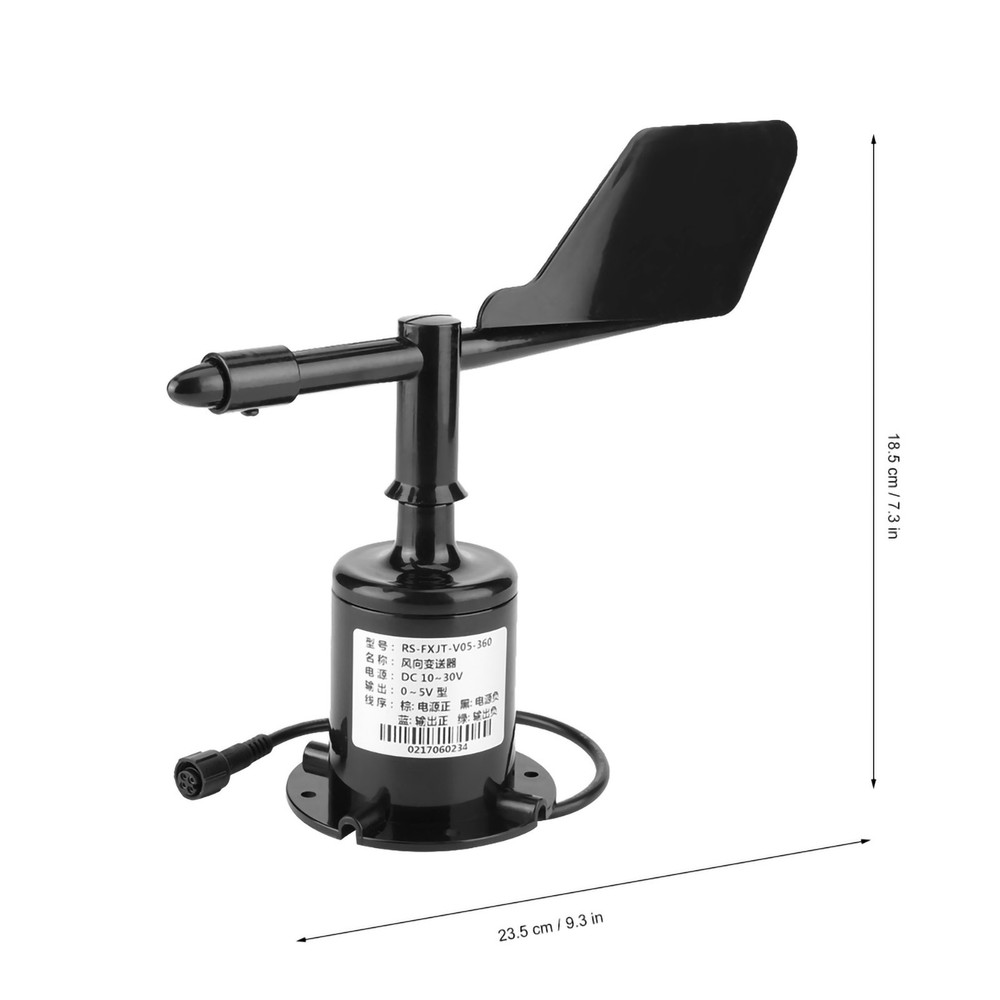 360 Degrees Transmitter Wind Direction Sensor Anemorumbometer For Greenhouses