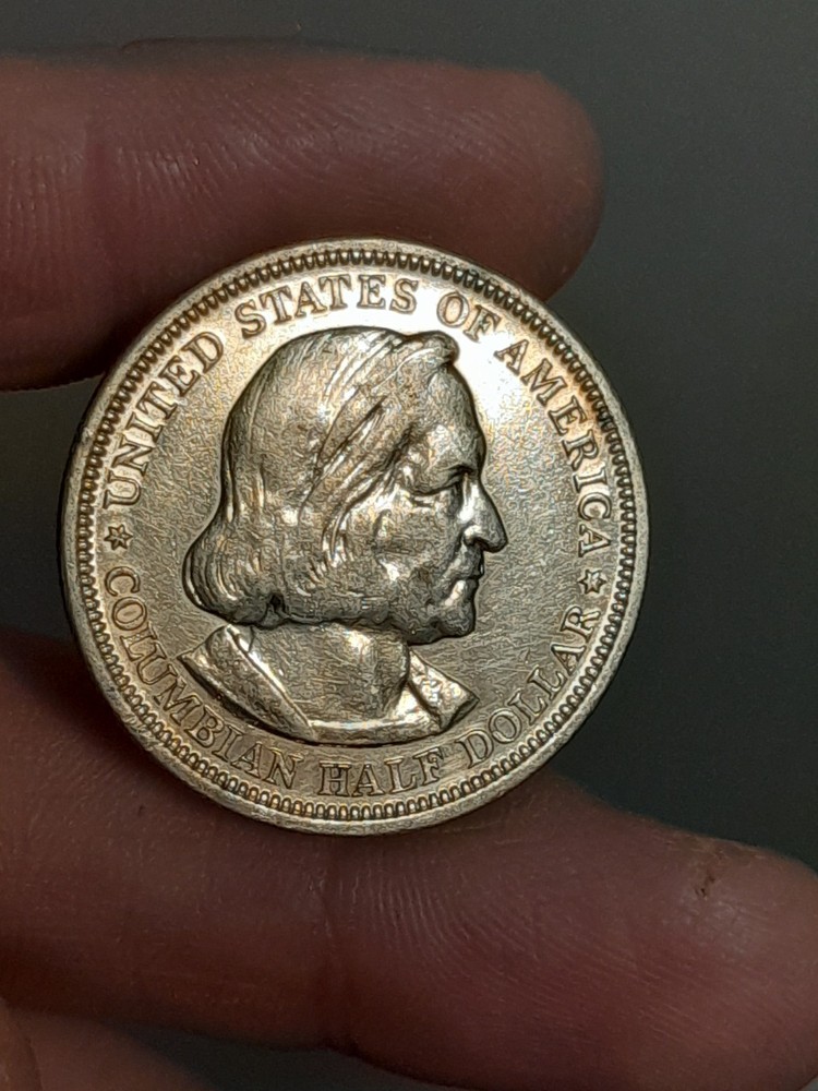 1893 Columbian Exposition Commemorative Silver Half Dollar