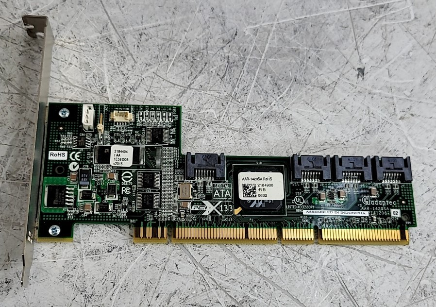 ADAPTEC AAR-1420SA SATA RAID CONTROLLER PCI-X