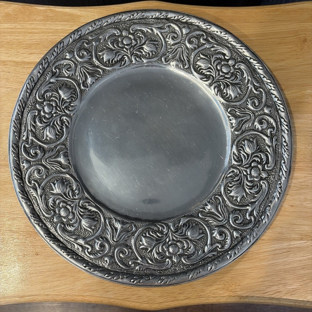 Vintage Handmade Silver Plate
