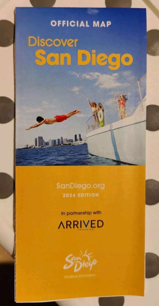 San Diego, CALIFORNIA Visitor Guide, MAP