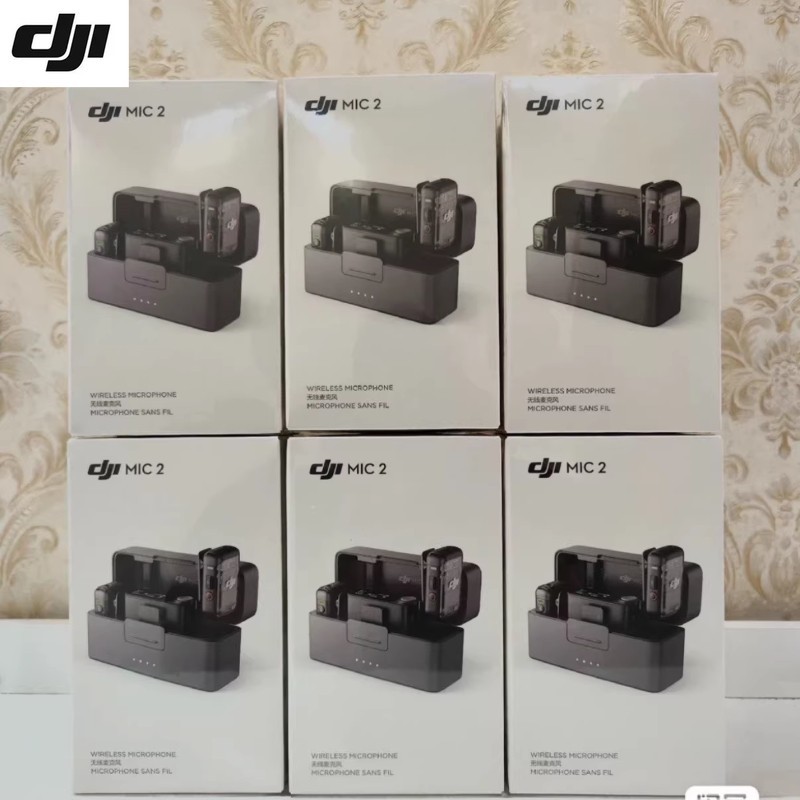 DJI Mic Mini (2TX+1RX+Charging Case) Wireless Microphone For Creators Full Set