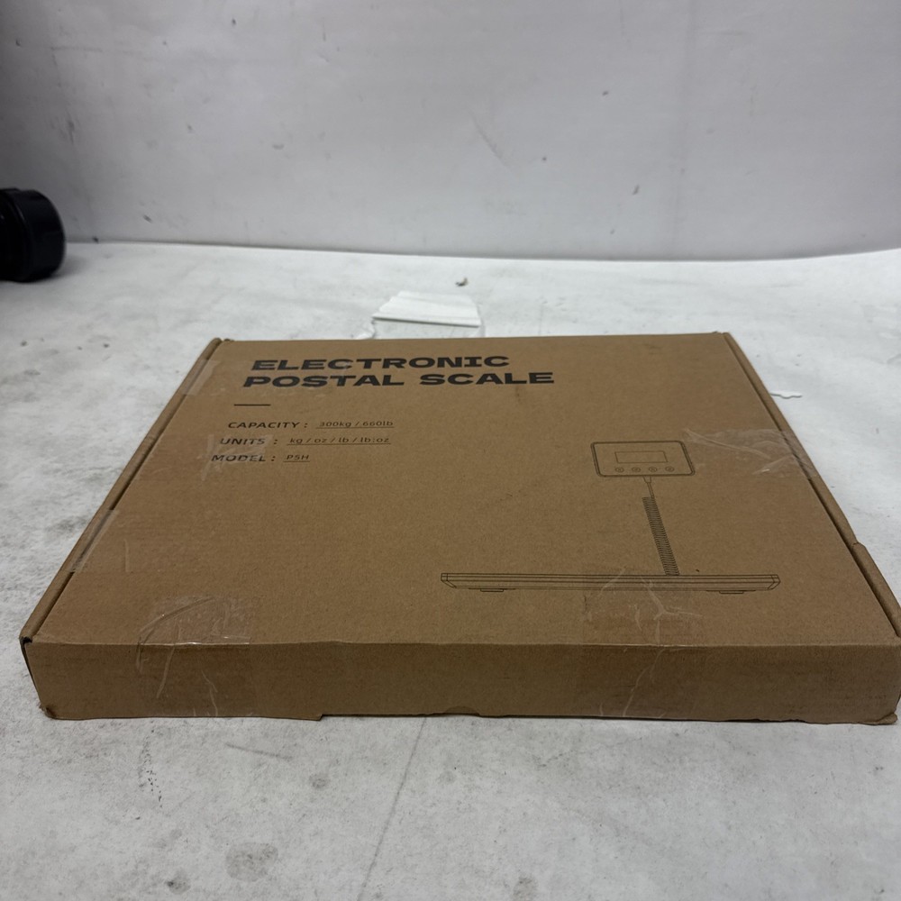 660 lbs Digital Platform Scale Electronic Postal w/ High-Definition LCD Display