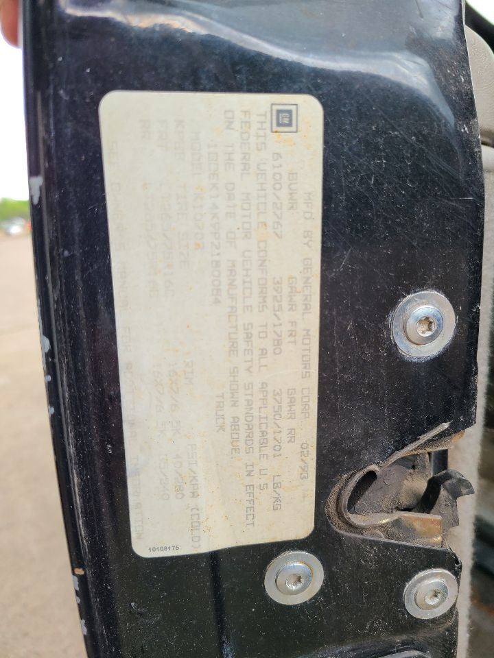 TCHEV1500 1993 Accessory Holders 630820
