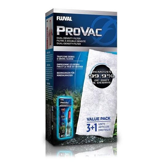 FLUVAL PROVAC DUAL DENSITY FILTER PAD - 4 PACK - 11078