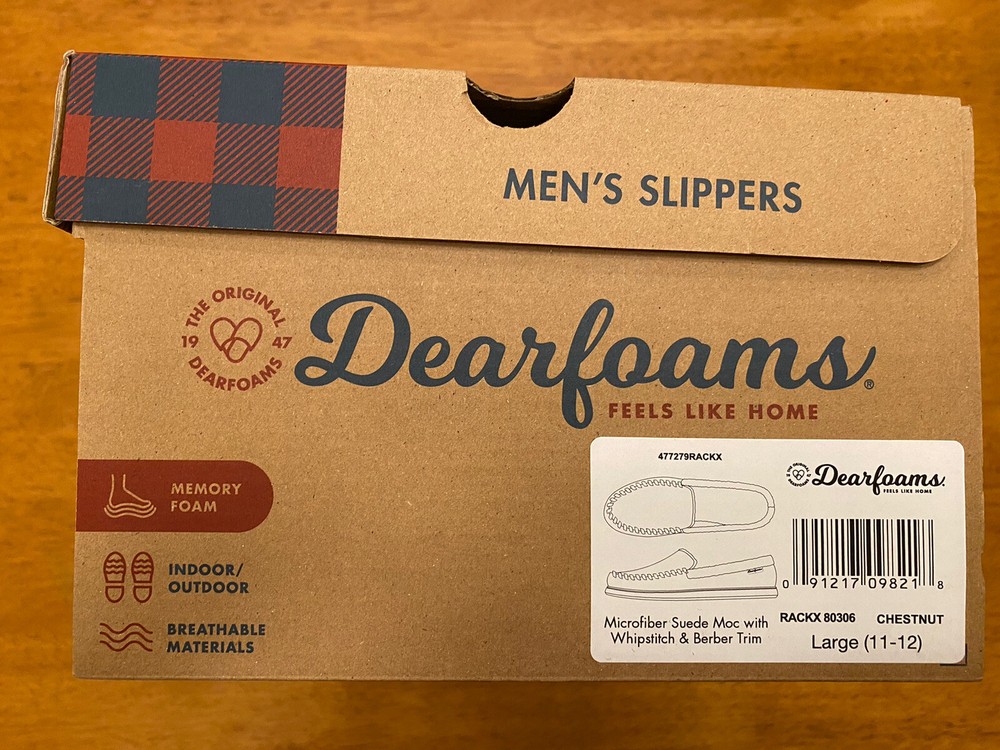 Dearfoam Slippers (large)