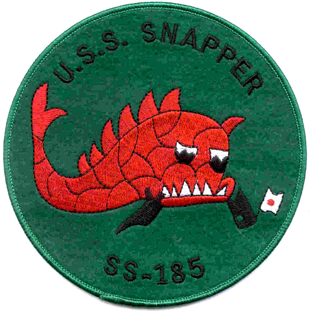 USS Snapper Su bmarine SS-185 Patch