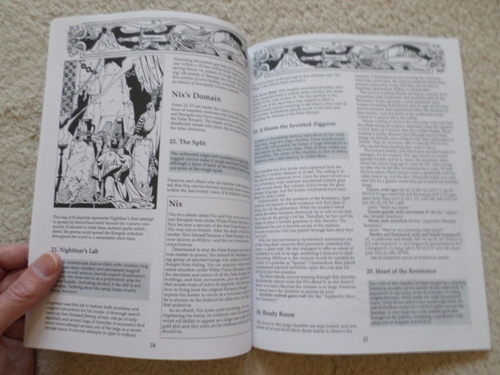 Return to White Plume Mountain Dungeons & Dragons adventure module