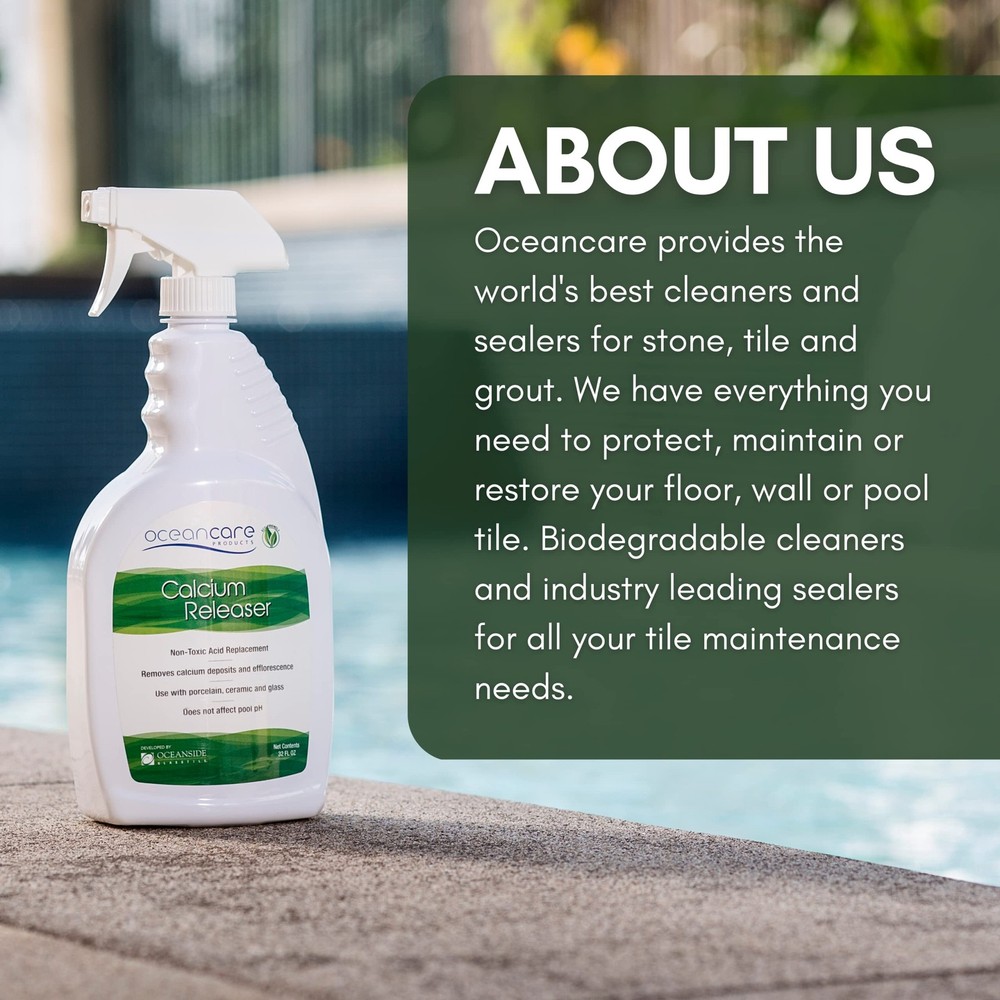 Products - Calcium Releaser - Quart Trigger Spray, 32 FL OZ - Pool Tile Clean...