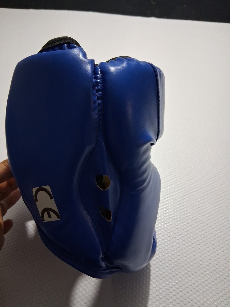 Large Boxing Helmet Color Blue