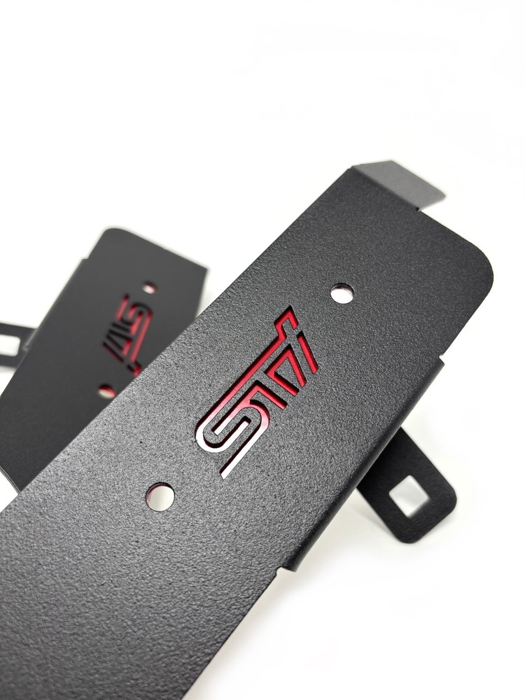 Quick release bumper brackets for Subaru STI