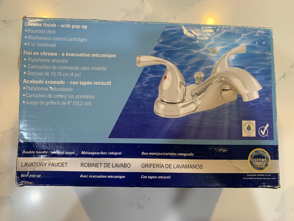 LDR Lavatory Faucet Double Handle