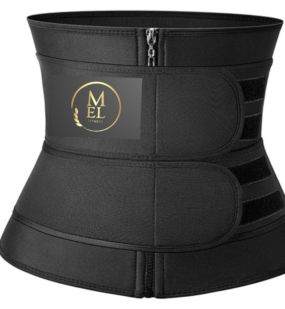 Double belt waist trainer