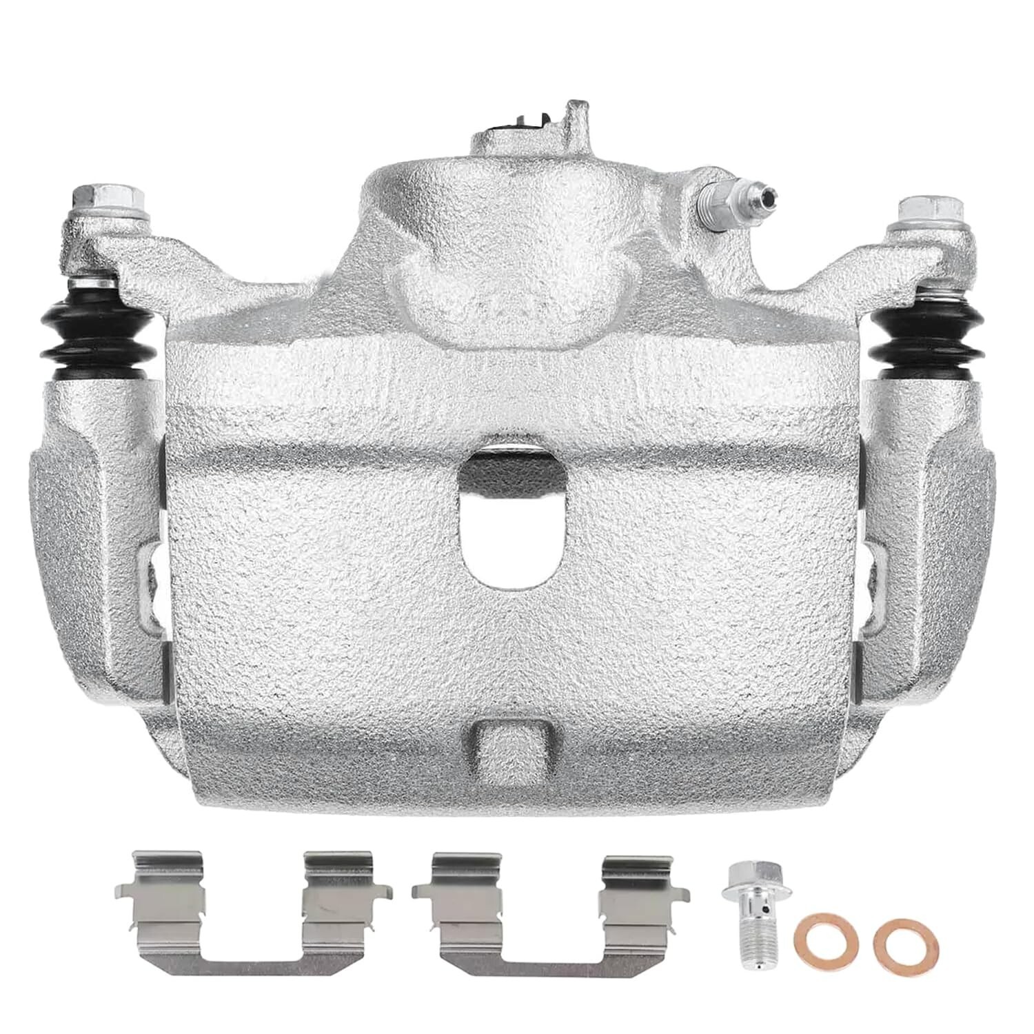 Pair Front Brake Calipers w/ Brackets for Acura ILX Honda Accord Civic CR-Z Fit