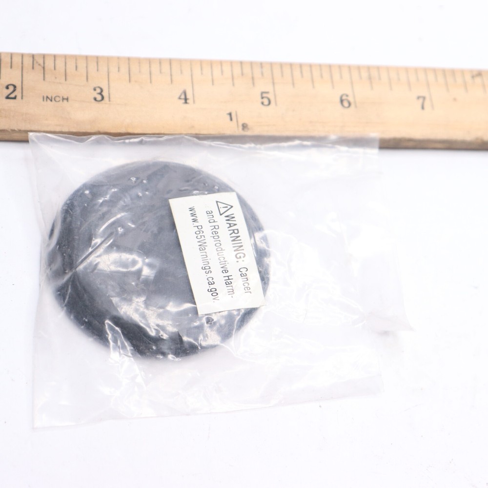 Round Flush Pull in Paint Black 2-1/8" Diameter FP221RU19