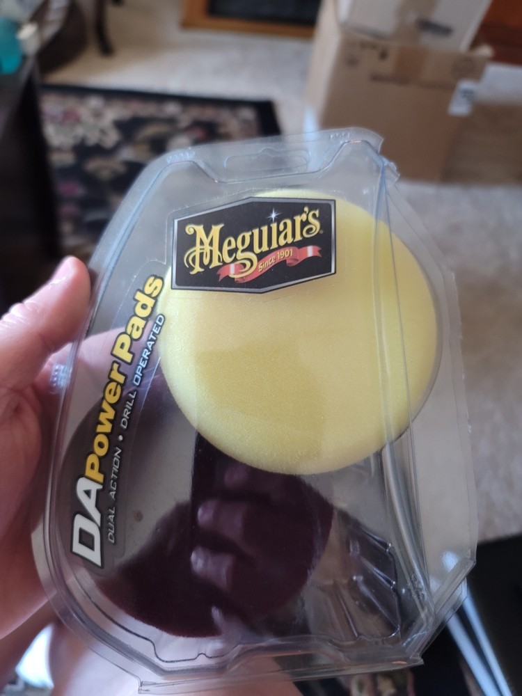 Meguiar's Da-power Pads  Dual Action Drill Operated