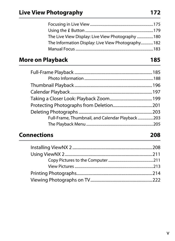 Nikon Df — User Manual Owners Guide Reference — 394 Pages — Half Size 5.5x8.5