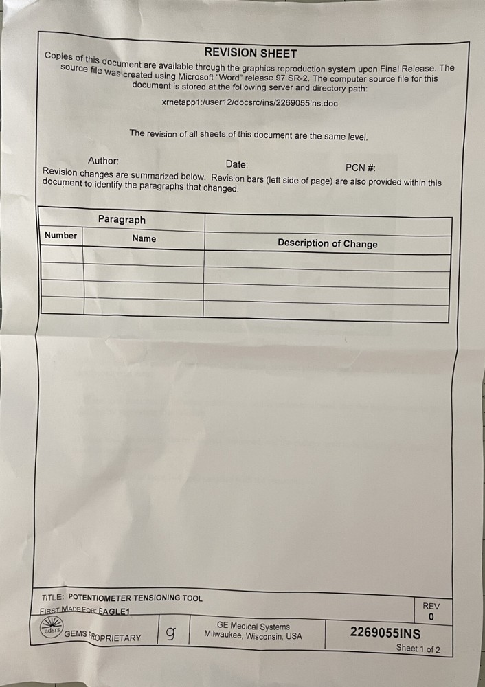 2269051 Eagle Potentiometer Kit