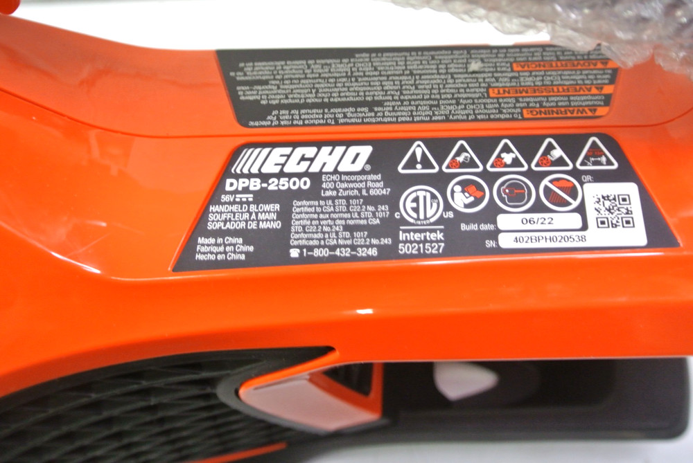 Echo DCP-BVRVS1 eForce Trimmer & Blower Combo Kit TOOLS ONLY