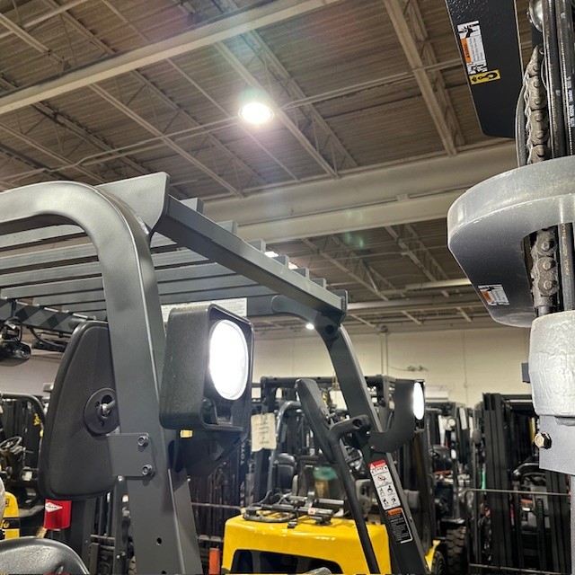 2021 Cat 2C6500 6500lbs Used Forklift Triple Mast Sideshift LP Gas 9066 Hours