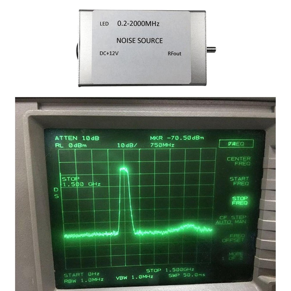 Noise Signal Generator Source Simple  Tracking Source High Flatness