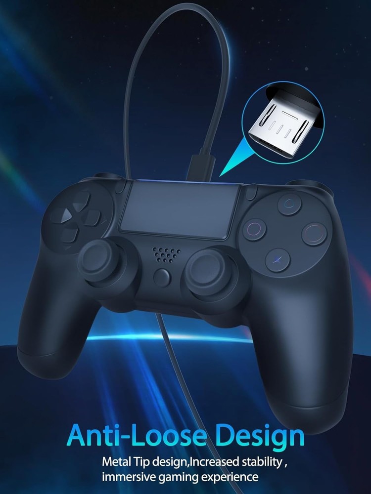 Durable 10FT PS4 Controller Charging Cable for Seamless Gameplay & Fast Charging