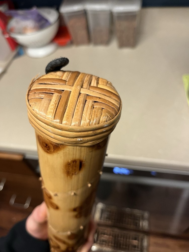 Sawtooth Bamboo Rainstick 24”