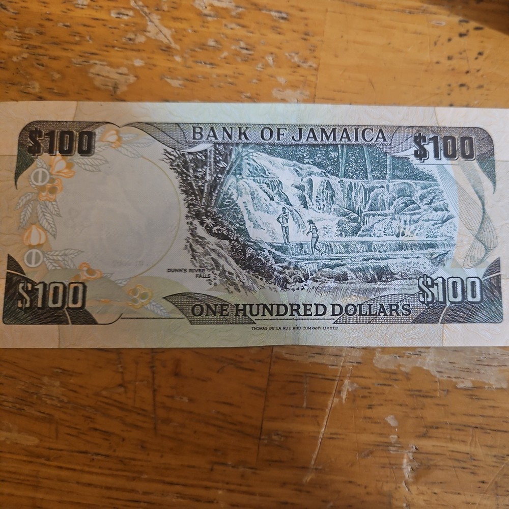 2002 JAMAICA 100 DOLLAR NOTE