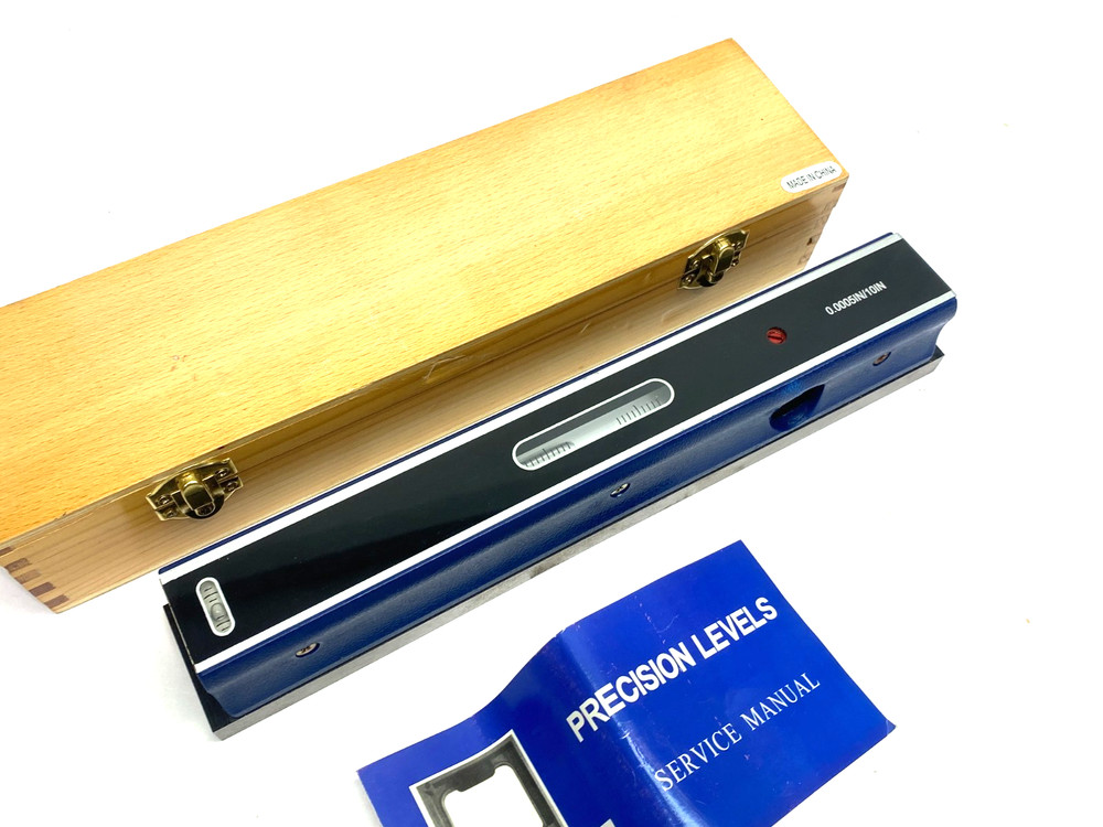 12" Precision Master Level, Bar Level, 0.0005"/10" Accuracy