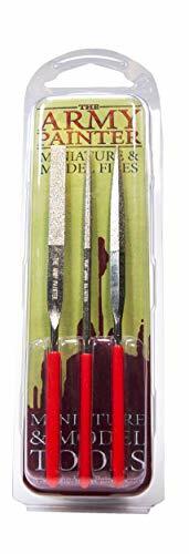 The Army Painter Miniature and Model Files Round File, Flat File, Triangular