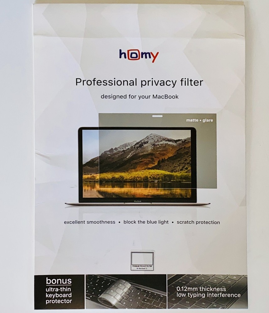Screen Protector for MacBook Pro 13″ 2016 or Later A1706 A1708 A1989
