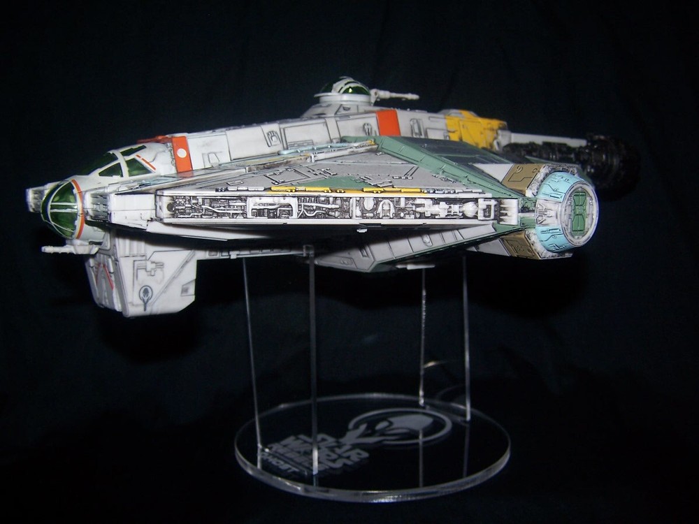 acrylic display stand for the Star Wars Rebels Micro Galaxy Squadron Ghost