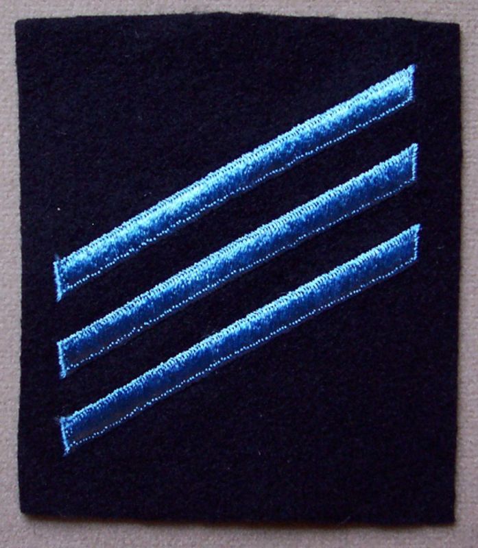 US Navy Group Rate E-3 Constructionman On Wool