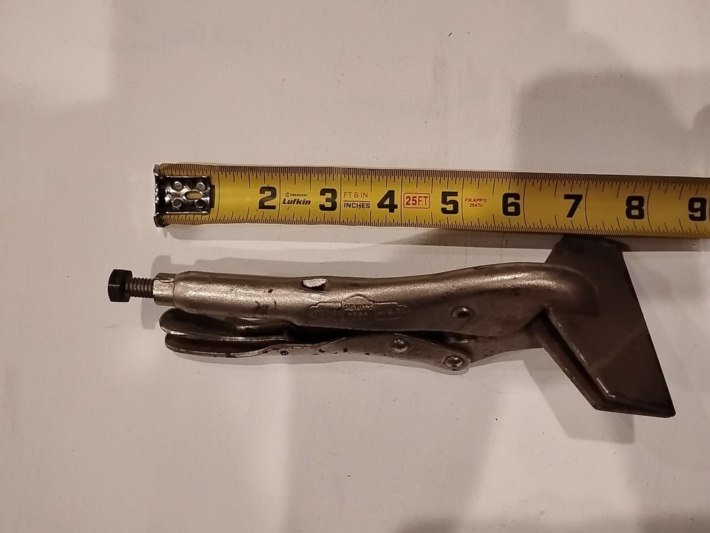 Vise Grip Hand Seamer