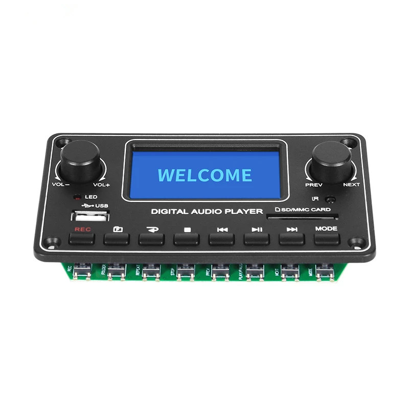 MP3 Player Decoder Board Digital Audio USB SD Bluetooth FM AUX Player Module